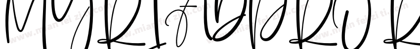 MYRIADPRO REGULAR 普通字体转换